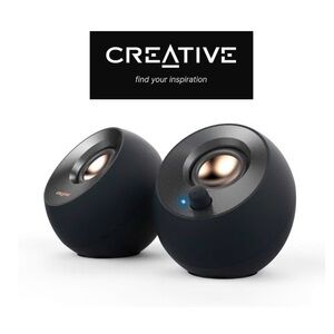 Creative Pebble V2 USB-C Powered Desktop Computer Speakers